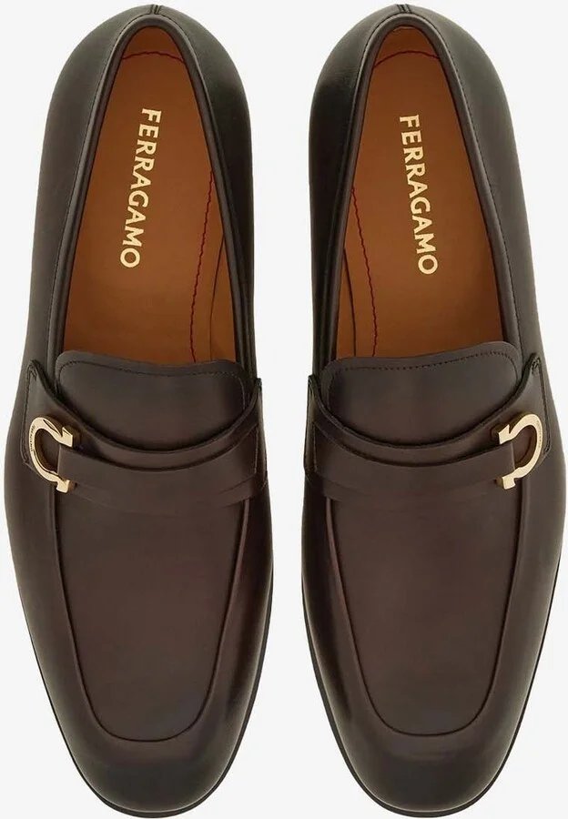 Florio Gancini Leather Loafers - Image 2
