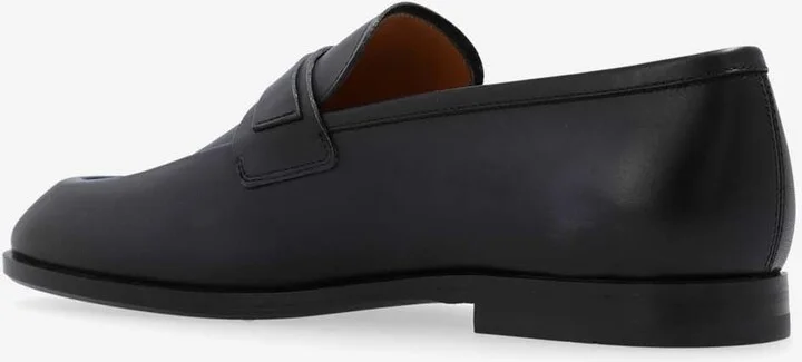 Florio Gancini Leather Loafers - Image 2