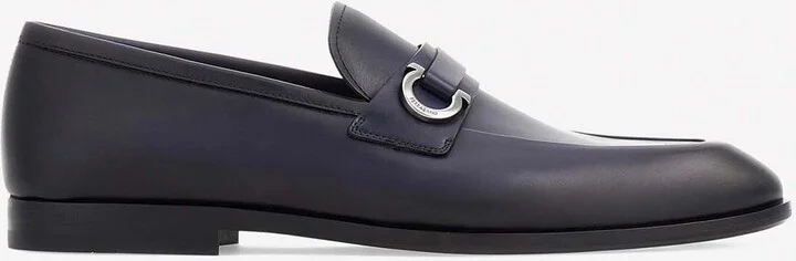 Florio Gancini Leather Loafers