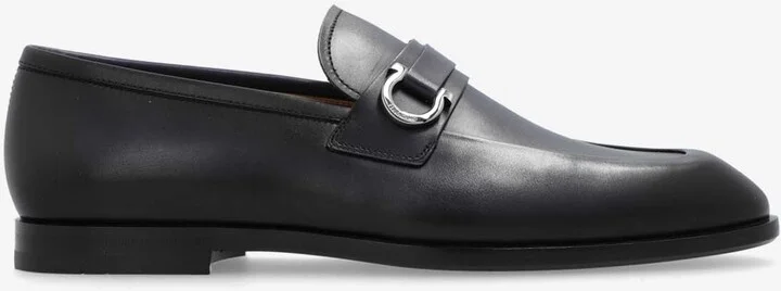 Florio Gancini Leather Loafers