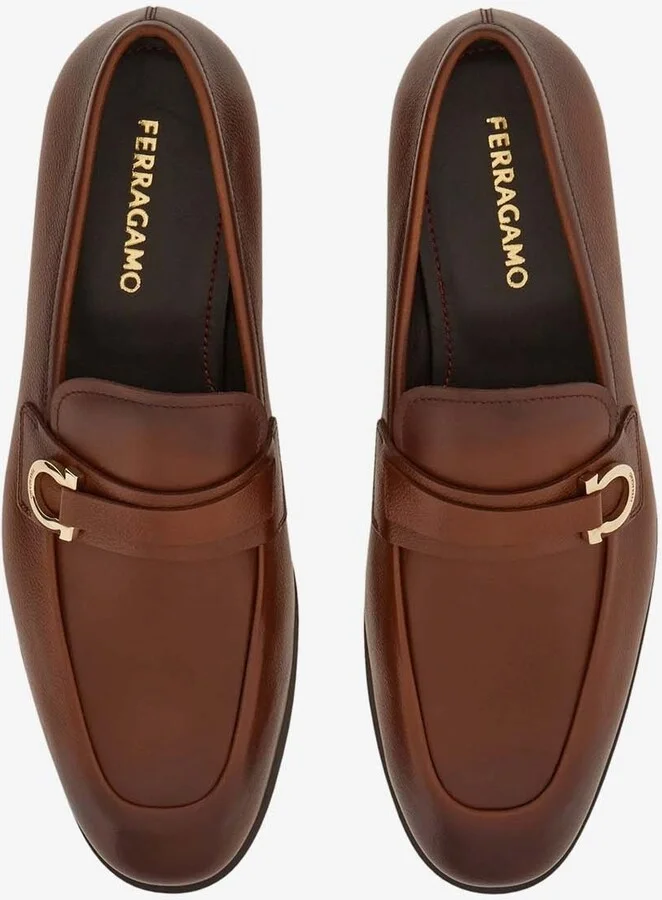 Florio Gancio Leather Loafers - Image 2