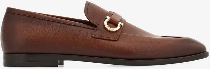 Florio Gancio Leather Loafers