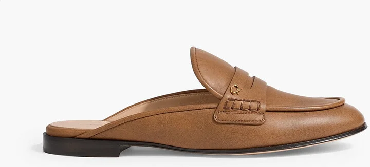 Florio leather slippers