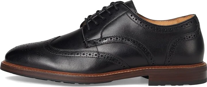 Florsheim Anthem Wing Tip Oxford Men's Shoes Black : 10.5 M (D), Leather - Image 6