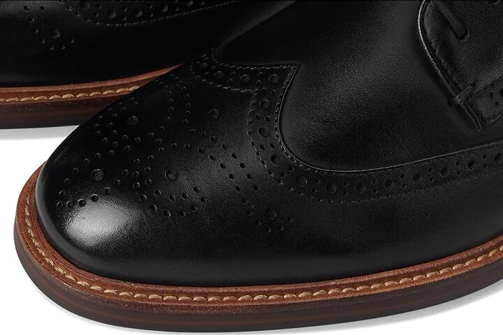 Florsheim Anthem Wing Tip Oxford Men's Shoes Black : 10.5 M (D), Leather - Image 7