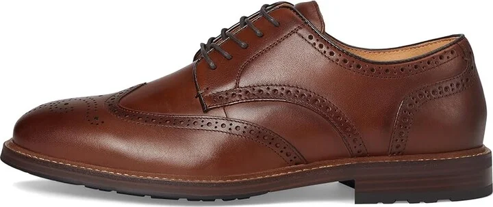 Florsheim Anthem Wing Tip Oxford Men's Shoes Brown : 7 W (3E), Leather - Image 6