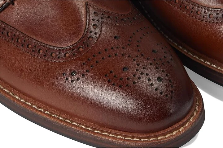 Florsheim Anthem Wing Tip Oxford Men's Shoes Brown : 7 W (3E), Leather - Image 7