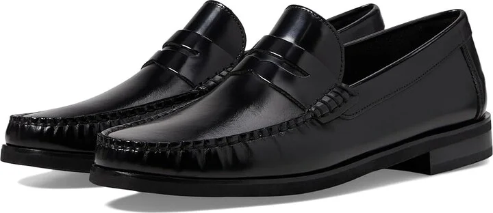 Florsheim Berkley Flex Penny Loafer Men's Shoes Black Smooth : 9 N (B), Leather