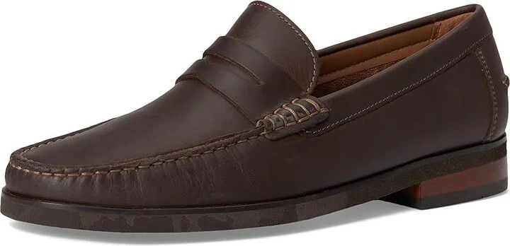 Florsheim Berkley Flex Penny Loafer Men's Shoes Brown Crazy Horse : 9 N (B), Leather - Image 5