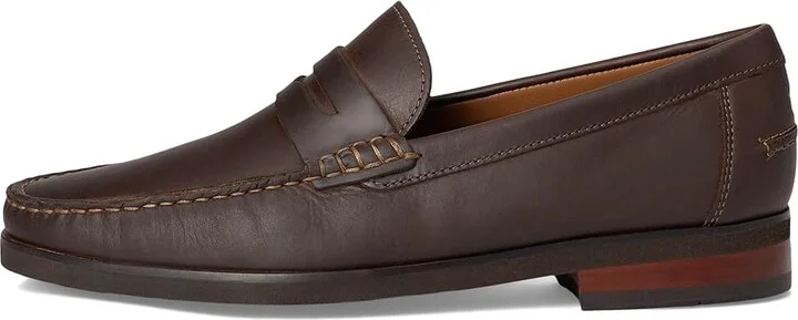 Florsheim Berkley Flex Penny Loafer Men's Shoes Brown Crazy Horse : 9 N (B), Leather - Image 6