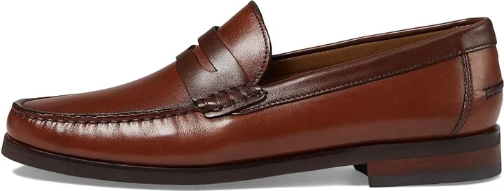 Florsheim Berkley Flex Penny Loafer Men's Shoes Cognac : 9 N (B), Leather - Image 6