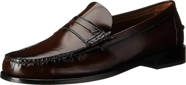 Florsheim Berkley Penny Loafer Men's Slip on Shoes Burgundy : 9.5 B (N), Leather - Image 2