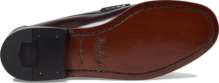 Florsheim Berkley Penny Loafer Men's Slip on Shoes Burgundy : 9.5 B (N), Leather - Image 4