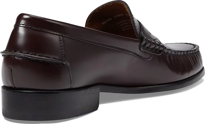 Florsheim Berkley Penny Loafer Men's Slip on Shoes Burgundy : 9.5 B (N), Leather - Image 5