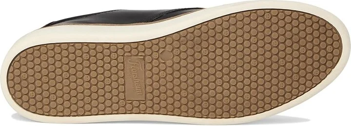 Florsheim Caper Plain Toe Sneaker Oxford Men's Slip on Shoes Black : 9 W (3E), Leather/Rubber - Image 3