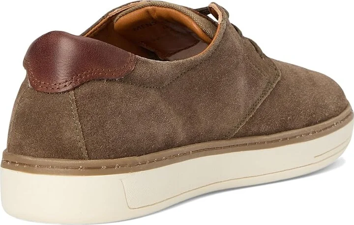 Florsheim Caper Plain Toe Sneaker Oxford Men's Slip on Shoes Olive : 11 W (3E), Leather/Rubber - Image 4