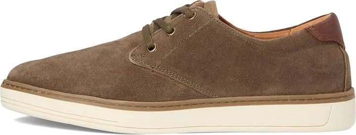 Florsheim Caper Plain Toe Sneaker Oxford Men's Slip on Shoes Olive : 11 W (3E), Leather/Rubber - Image 6