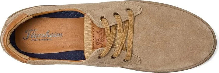 Florsheim Caper Plain Toe Sneaker Oxford Men's Slip on Shoes Sand : 9 M (D), Leather/Rubber - Image 2