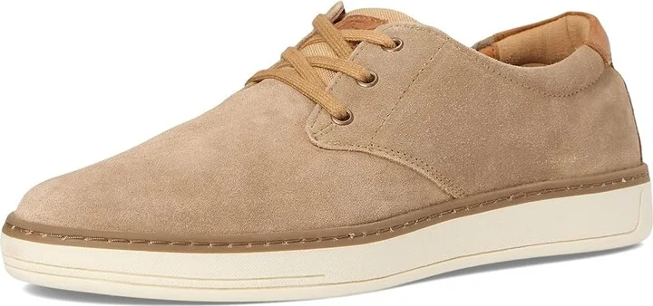 Florsheim Caper Plain Toe Sneaker Oxford Men's Slip on Shoes Sand : 9 M (D), Leather/Rubber - Image 5