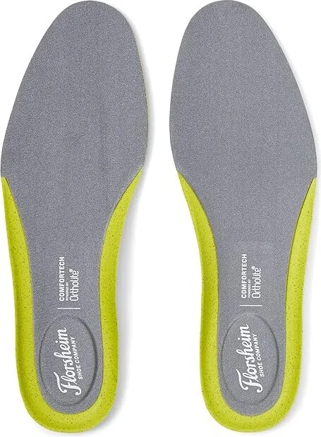 Florsheim Comfortech Ortholite Insole Men's Insoles Accessories Shoes Black : SM (Men's 7-8.5) D (M)