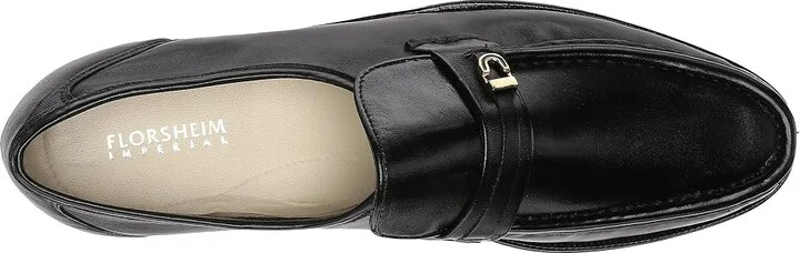 Florsheim Como Imperial Slip-On Loafer Men's Shoes Black Cabaret : 5.5 D (M), Leather - Image 3