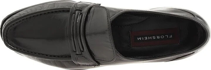 Florsheim Como Slip-On Loafer Men's Shoes Black : 9 B (N), Leather - Image 3