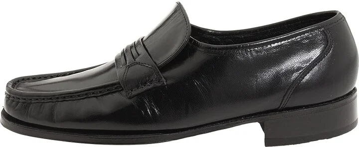 Florsheim Como Slip-On Loafer Men's Shoes Black : 9 B (N), Leather - Image 7