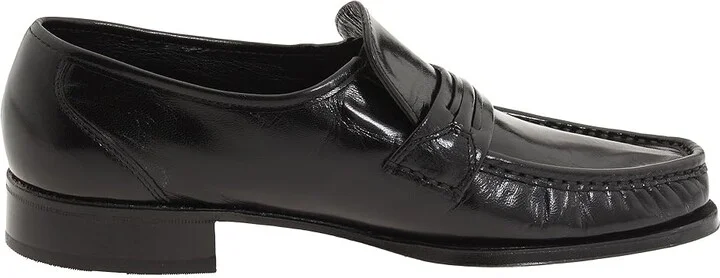 Florsheim Como Slip-On Loafer Men's Shoes Black : 9 B (N), Leather - Image 8