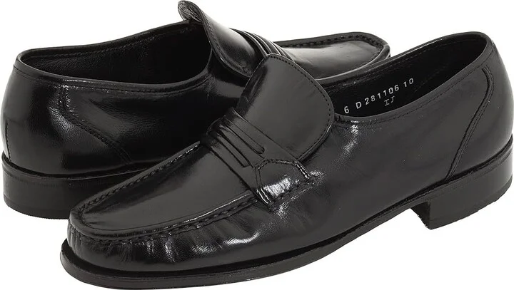 Florsheim Como Slip-On Loafer Men's Shoes Black : 9 B (N), Leather