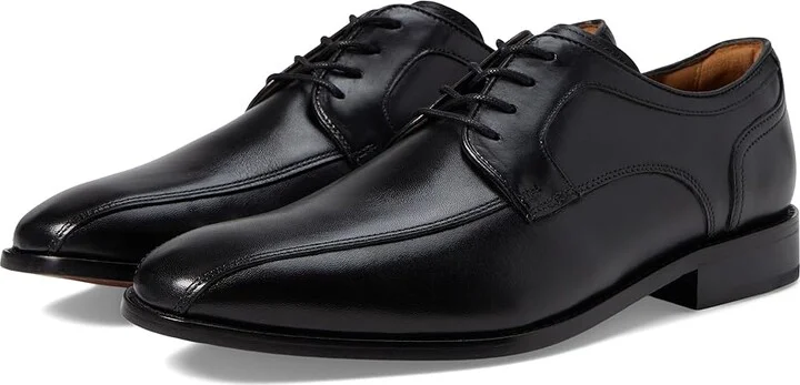 Florsheim Conetta Bike Toe Oxford Men's Lace Up Wing Tip Shoes Black : 9 M (D), Leather/Sheepskin