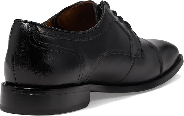Florsheim Conetta Cap Toe Oxford Men's Lace Up Wing Tip Shoes Black : 10.5 M (D), Lace/Leather - Image 4