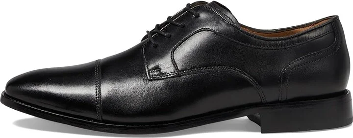 Florsheim Conetta Cap Toe Oxford Men's Lace Up Wing Tip Shoes Black : 10.5 M (D), Lace/Leather - Image 6