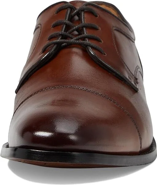 Florsheim Conetta Cap Toe Oxford Men's Lace Up Wing Tip Shoes Cognac : 7 M (D), Lace/Leather - Image 5