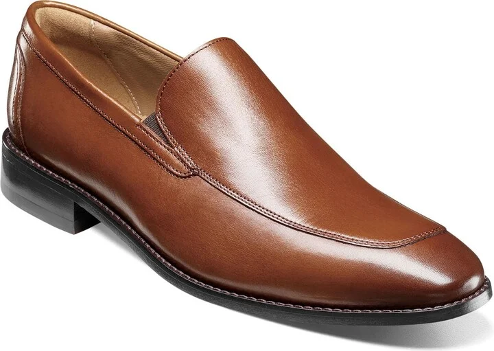 Florsheim Conetta Moc Toe Venetian Mens Slip On 105 2E US Cognac