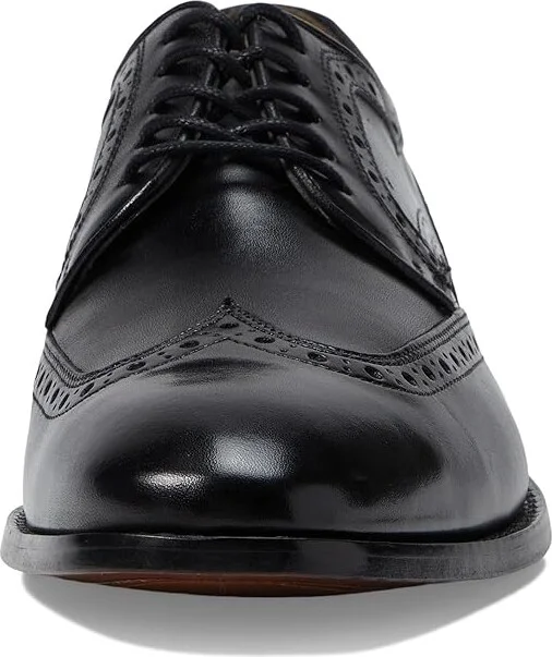 Florsheim Conetta Wing Tip Oxford Men's Lace Up Wing Tip Shoes Black : 10.5 M (D), Leather - Image 5
