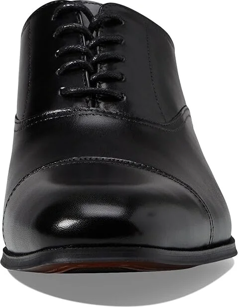 Florsheim Corbetta Cap Toe Oxford Men's Lace up casual Shoes Black Smooth : 8 D (M), Full Grain leather - Image 6