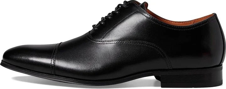 Florsheim Corbetta Cap Toe Oxford Men's Lace up casual Shoes Black Smooth : 8 D (M), Full Grain leather - Image 7