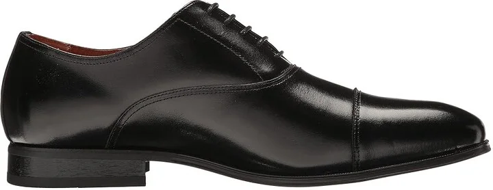 Florsheim Corbetta Cap Toe Oxford Men's Lace up casual Shoes Black Smooth : 8 D (M), Full Grain leather - Image 8