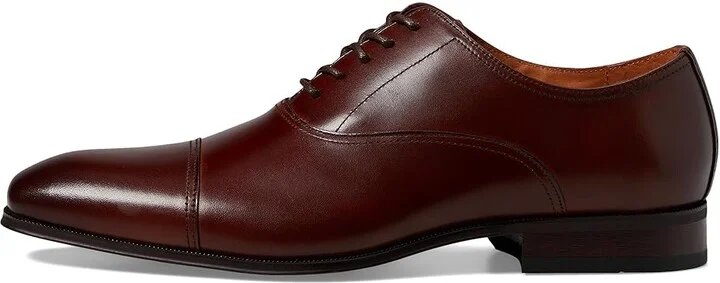 Florsheim Corbetta Cap Toe Oxford Men's Lace up casual Shoes Cognac Smooth : 7 D (M), Full Grain leather - Image 7