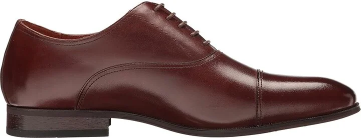 Florsheim Corbetta Cap Toe Oxford Men's Lace up casual Shoes Cognac Smooth : 7 D (M), Full Grain leather - Image 8