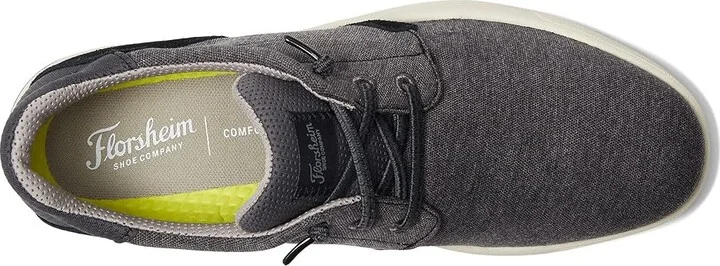 Florsheim Crossover Canvas Elastic Lace Slip-On Sneaker Men's Shoes Black Canvas : 7 M (D) - Image 2