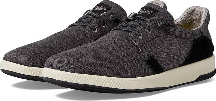 Florsheim Crossover Canvas Elastic Lace Slip-On Sneaker Men's Shoes Black Canvas : 7 M (D)