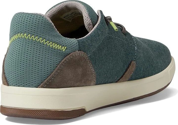 Florsheim Crossover Canvas Elastic Lace Slip-On Sneaker Men's Shoes Green Canvas : 7.5 M (D) - Image 4