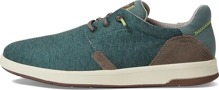 Florsheim Crossover Canvas Elastic Lace Slip-On Sneaker Men's Shoes Green Canvas : 7.5 M (D) - Image 6
