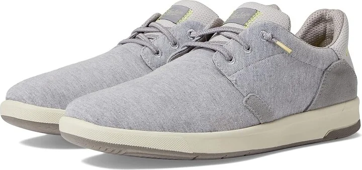 Florsheim Crossover Canvas Elastic Lace Slip-On Sneaker Men's Shoes Light Gray Canvas : 7 M (D)