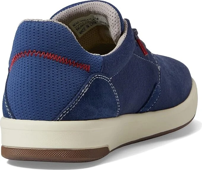 Florsheim Crossover Canvas Elastic Lace Slip-On Sneaker Men's Shoes Navy Canvas : 7.5 M (D) - Image 4
