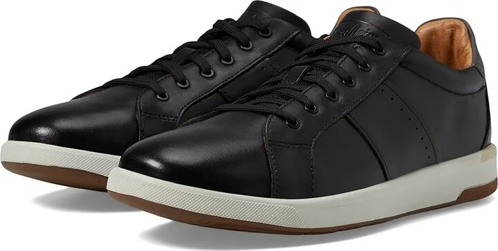 Florsheim Crossover Lace to Toe Casual Sneaker Men's Shoes Black : 7 M (D), Leather
