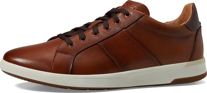 Florsheim Crossover Lace to Toe Casual Sneaker Men's Shoes Cognac Smooth Milled : 7 M (D), Leather - Image 6