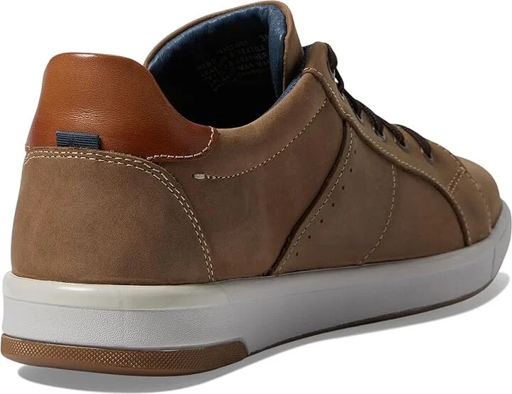Florsheim Crossover Lace to Toe Casual Sneaker Men's Shoes Mushroom Crazy Horse : 7 M (D), Leather - Image 4