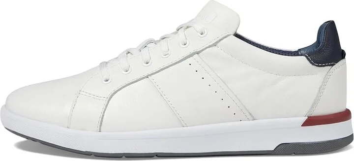 Florsheim Crossover Lace to Toe Casual Sneaker Men's Shoes White Milled Smooth : 7 M (D), Leather - Image 6